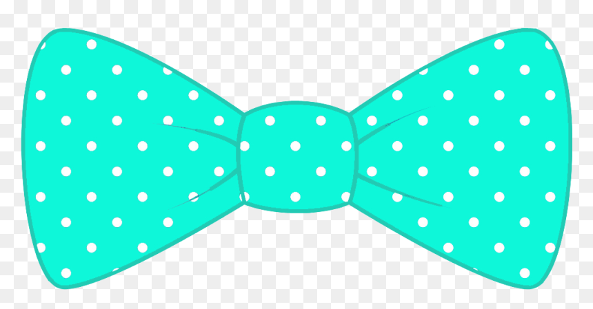 Bow Tie Necktie Blue Clip Art - Bow Ties Clip Art, HD Png Download - gold dots png