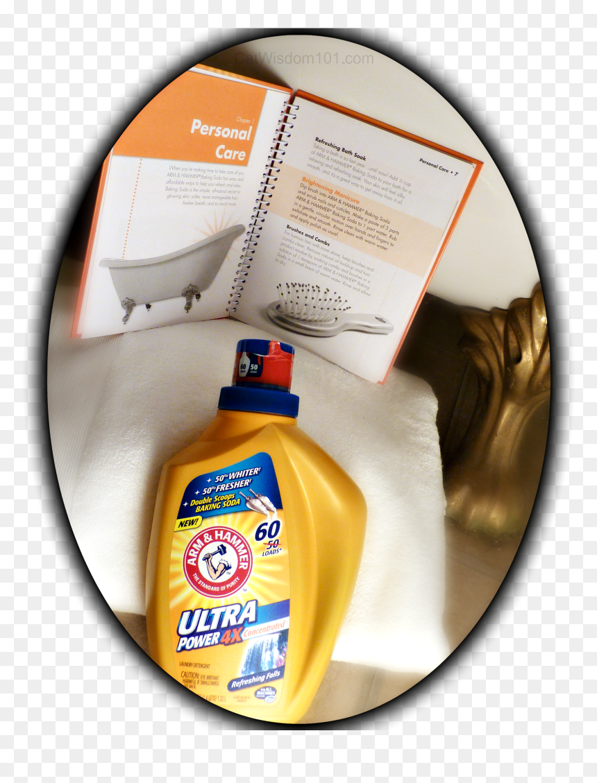Arm & Hammer- Baking Soda Uses Book - Arm And Hammer, HD Png Download - baking soda png
