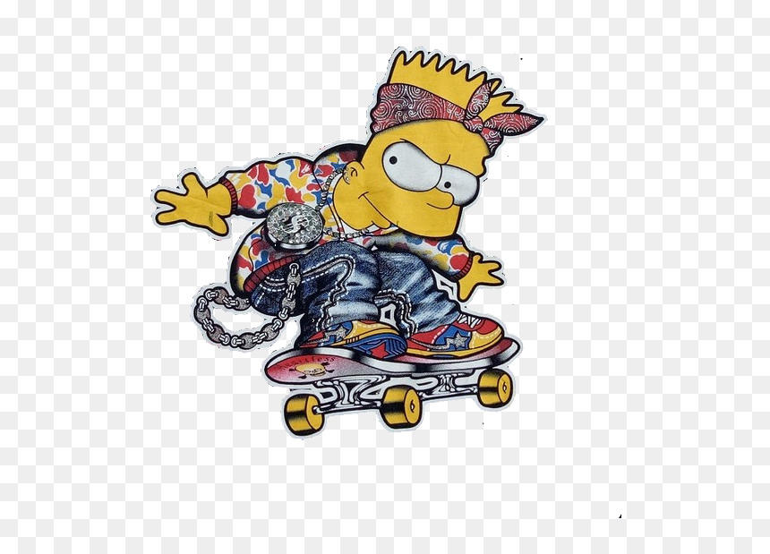 Cartoon, HD Png Download - bart simpson png