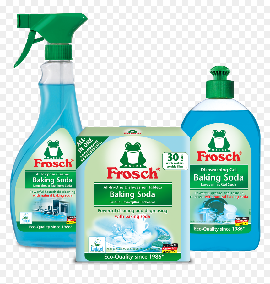Baking Soda Value Pack - Frosch All Purpose Cleaner, HD Png Download - baking soda png