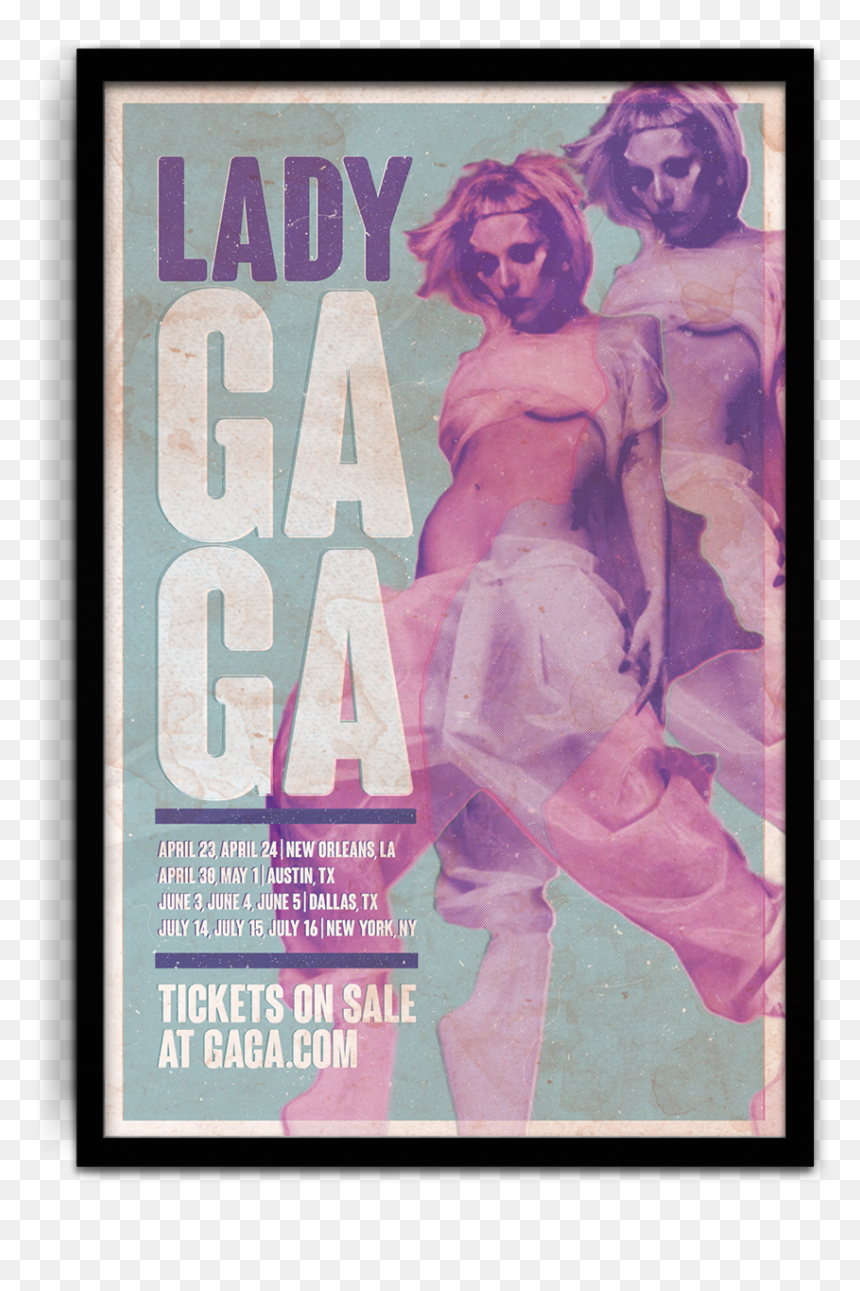 Apollo Poster Mockup - Poster, HD Png Download - lady gaga png