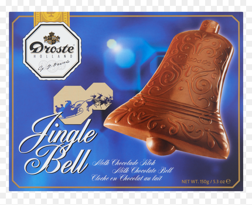 Droste Melk Chocolate Bell, HD Png Download - jingle bells png