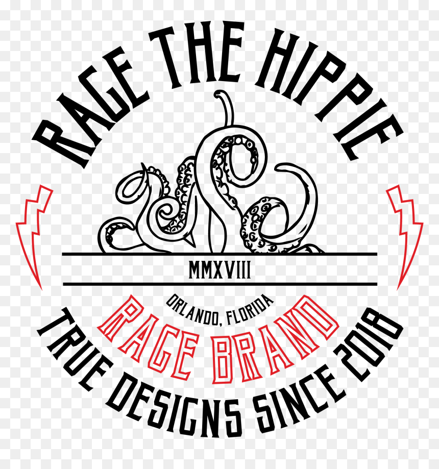 Rage The Hippie - Cartoon, HD Png Download - hippie png