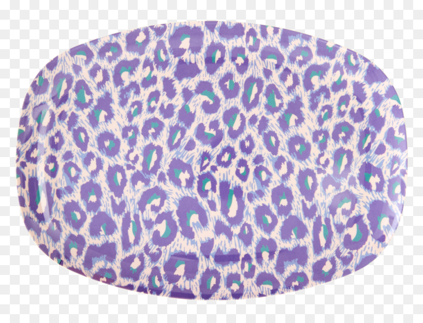 Plate, HD Png Download - leopard print png