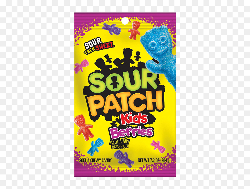 Sour Patch Kids Berries Peg Bags - Sour Patch Kids Very Berry, HD Png Download - sour patch kids png