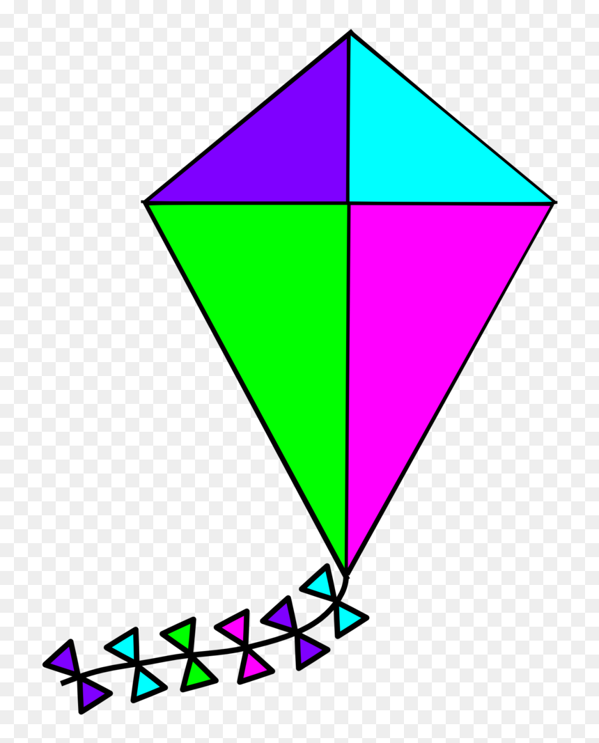 Kite Png Transparent Image - Transparent Background Kite Png, Png Download - kite png