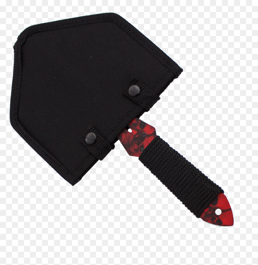 Red Skull Medieval Style Throwing Axe - Hunting Knife, HD Png Download - red skull png