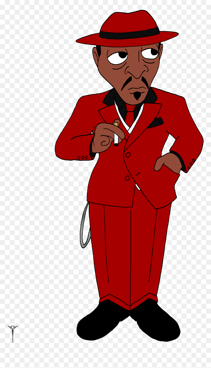 G W Cromartie - Cartoon, HD Png Download - pimp hat png