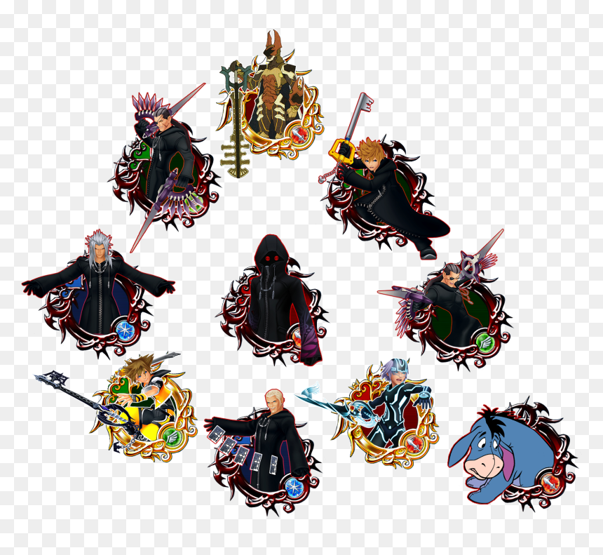 Hearts Birth By Sleep Terra, HD Png Download - eeyore png