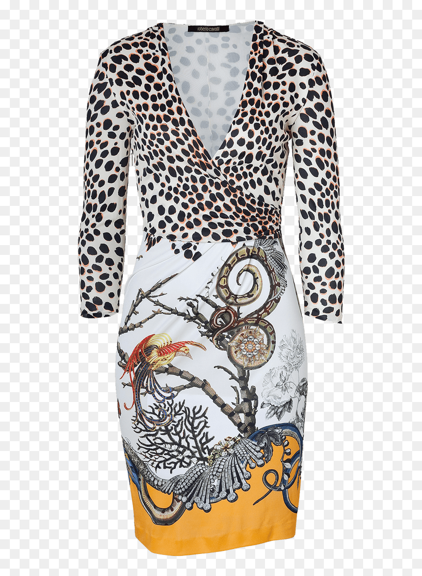Michael Kors Large Miranda Grained Tote - Yayoi Kusama, HD Png Download - leopard print png
