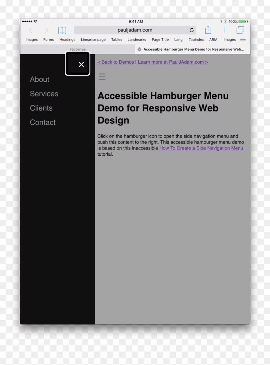 Screenshot, HD Png Download - hamburger icon png