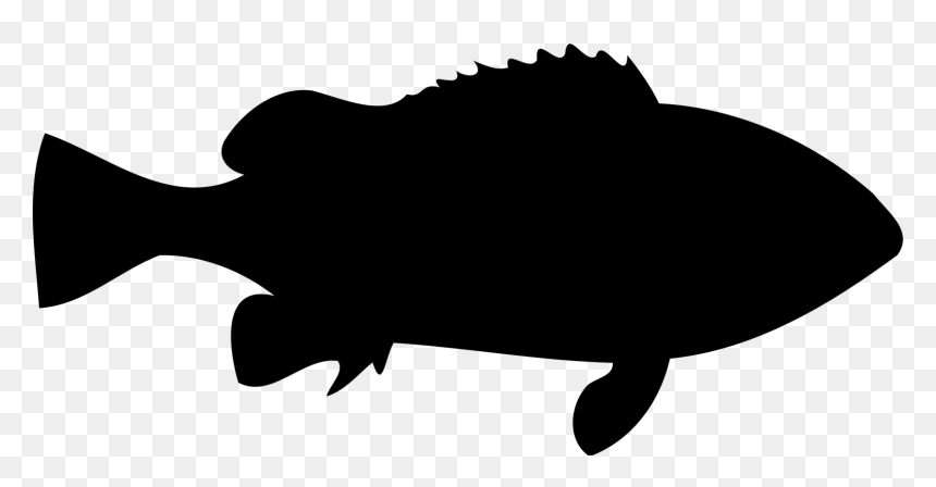 Computer Icons Tree Oak Symbol Logo - Fish Png Draw, Transparent Png - fish silhouette png