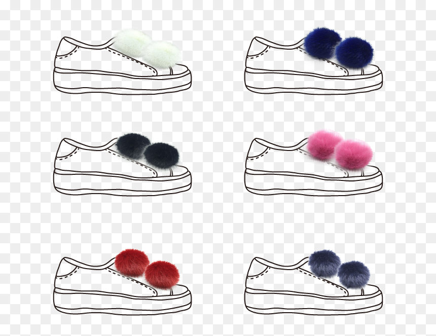 Shoe, HD Png Download - pom pom png
