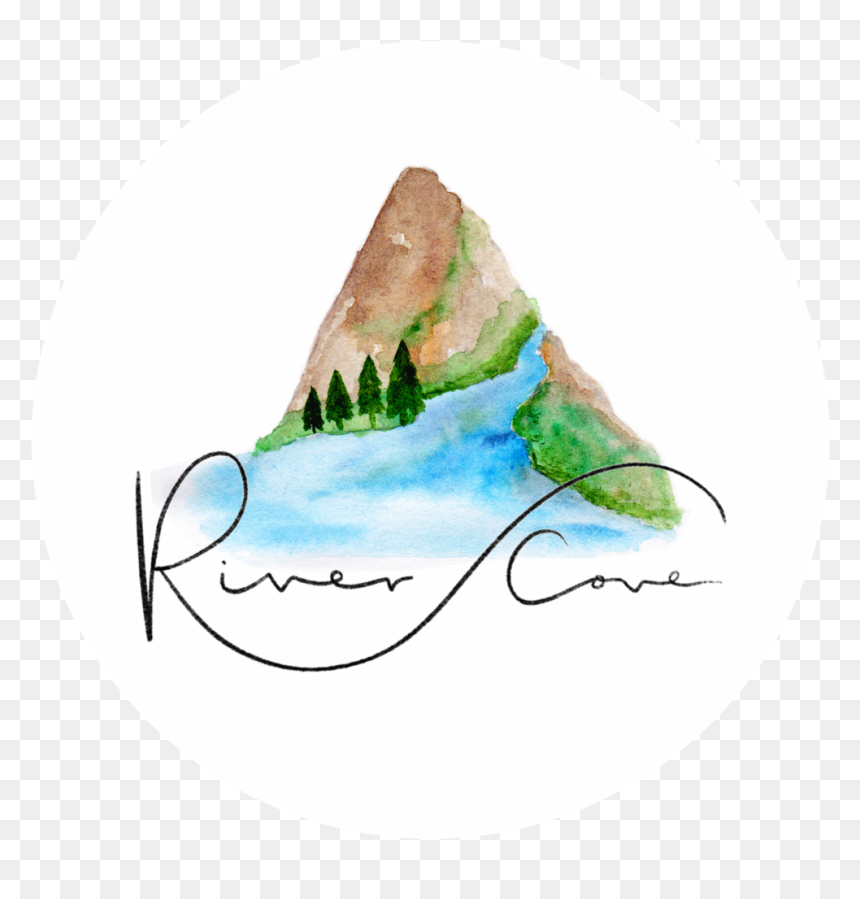 Mountain Plus Text Circle, HD Png Download - watercolor circle png