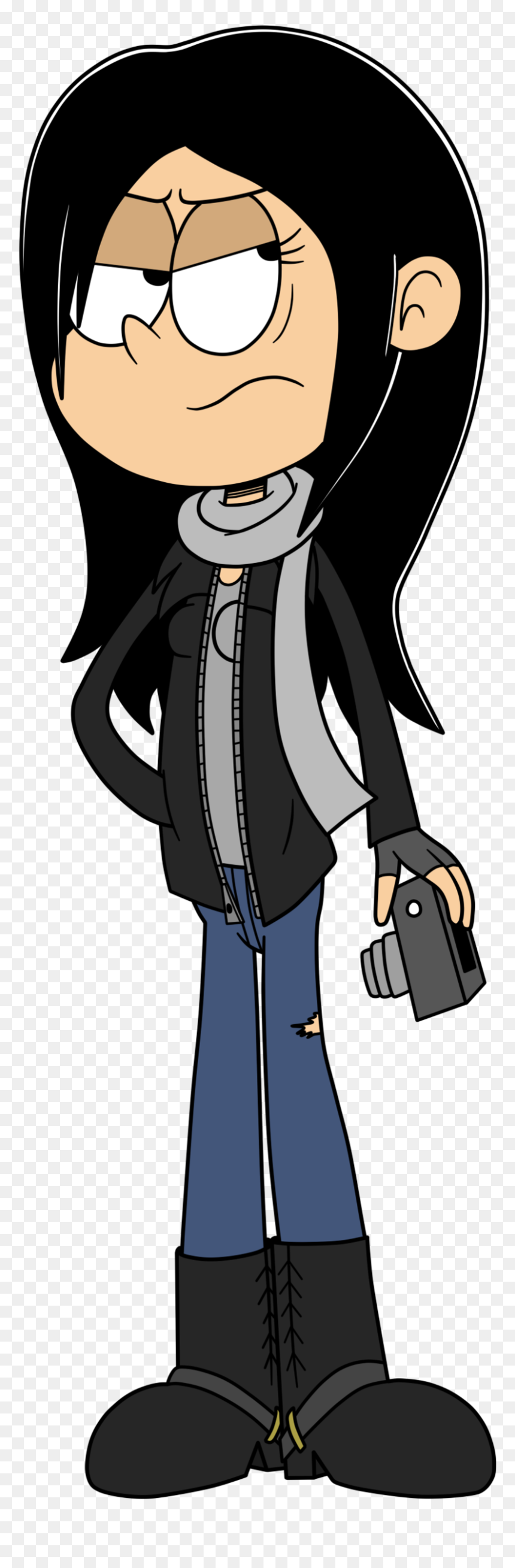 Jessica Jones The Loud House Style By Eagc7-dbprb51 - Loud House Adult Charicters, HD Png Download - jessica jones png
