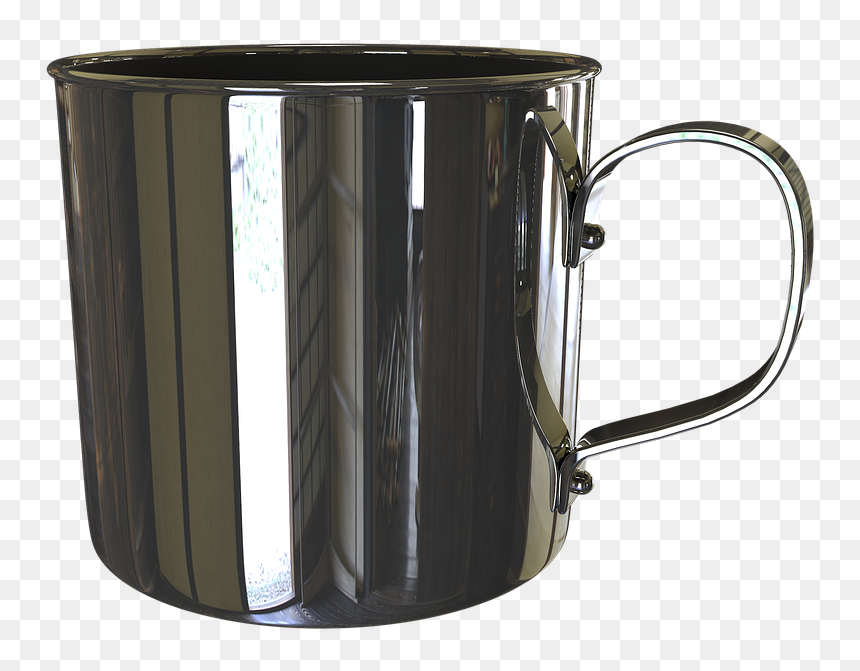 Steel Tea Cup Png, Transparent Png - steel png