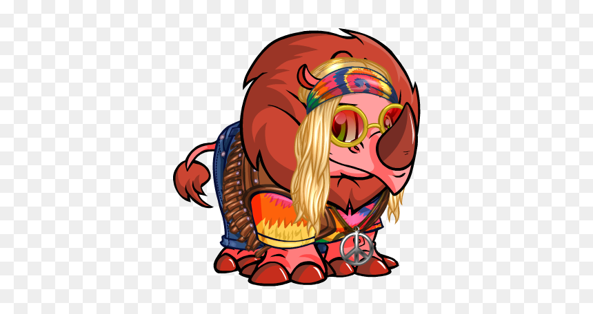 Neopets Tonu, HD Png Download - hippie png