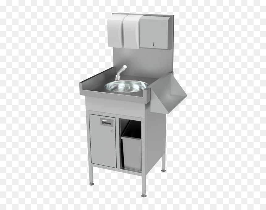 Target Stainless Steel Hand Wash Sink Unit - Outdoor Grill, HD Png Download - steel png