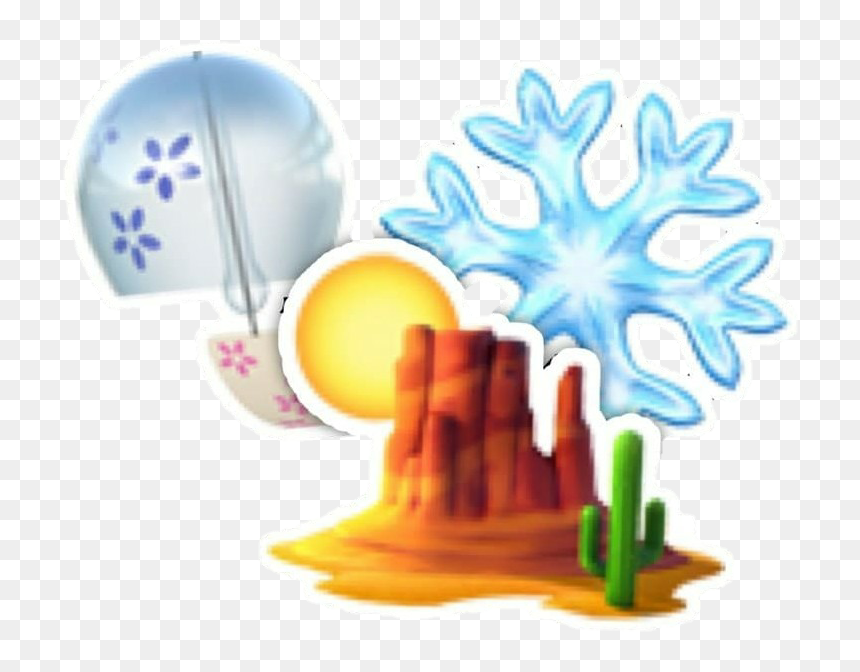 #emoji #overlay #png #filter #freetoedit #boba #drink - Transparent Background Snowflake Emoji, Png Download - boba png