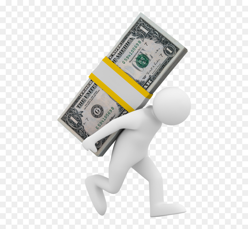 Money Loan Saving Bank Student Hq Image Free Png - Dollar Bill, Transparent Png - loan png