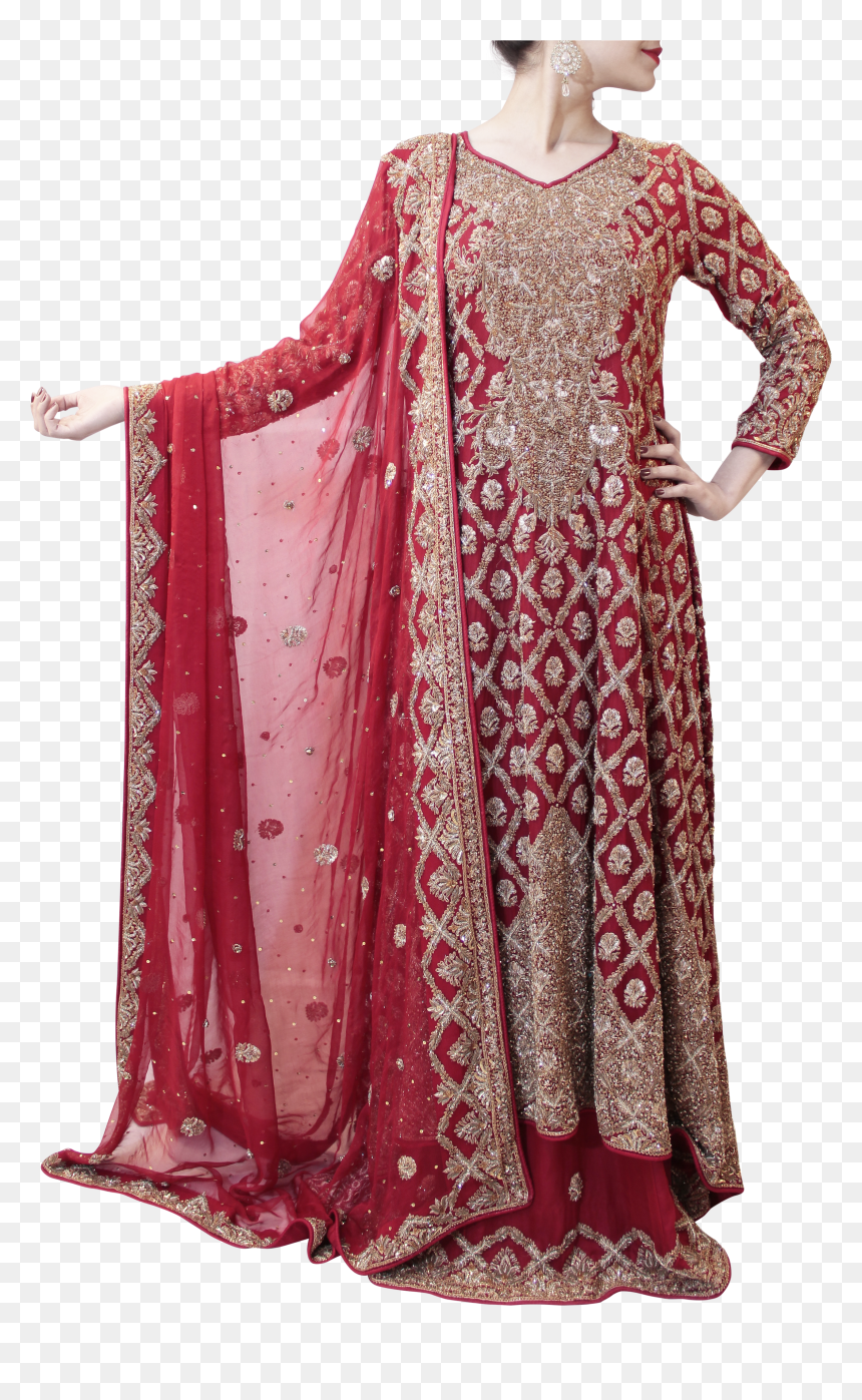 Pakistani Clothes Png, Transparent Png - lehenga png