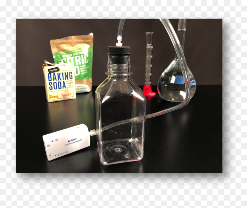 Glass Bottle, HD Png Download - baking soda png