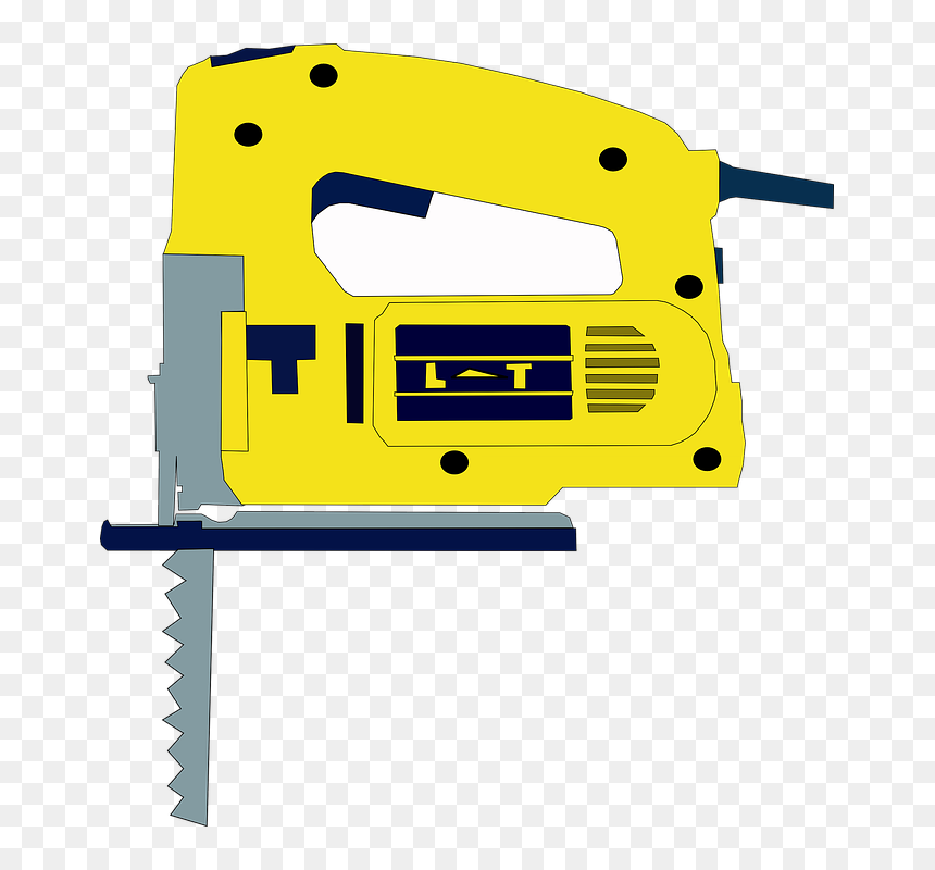 Jigsaw Tool Clip Art, HD Png Download - hardware tools png
