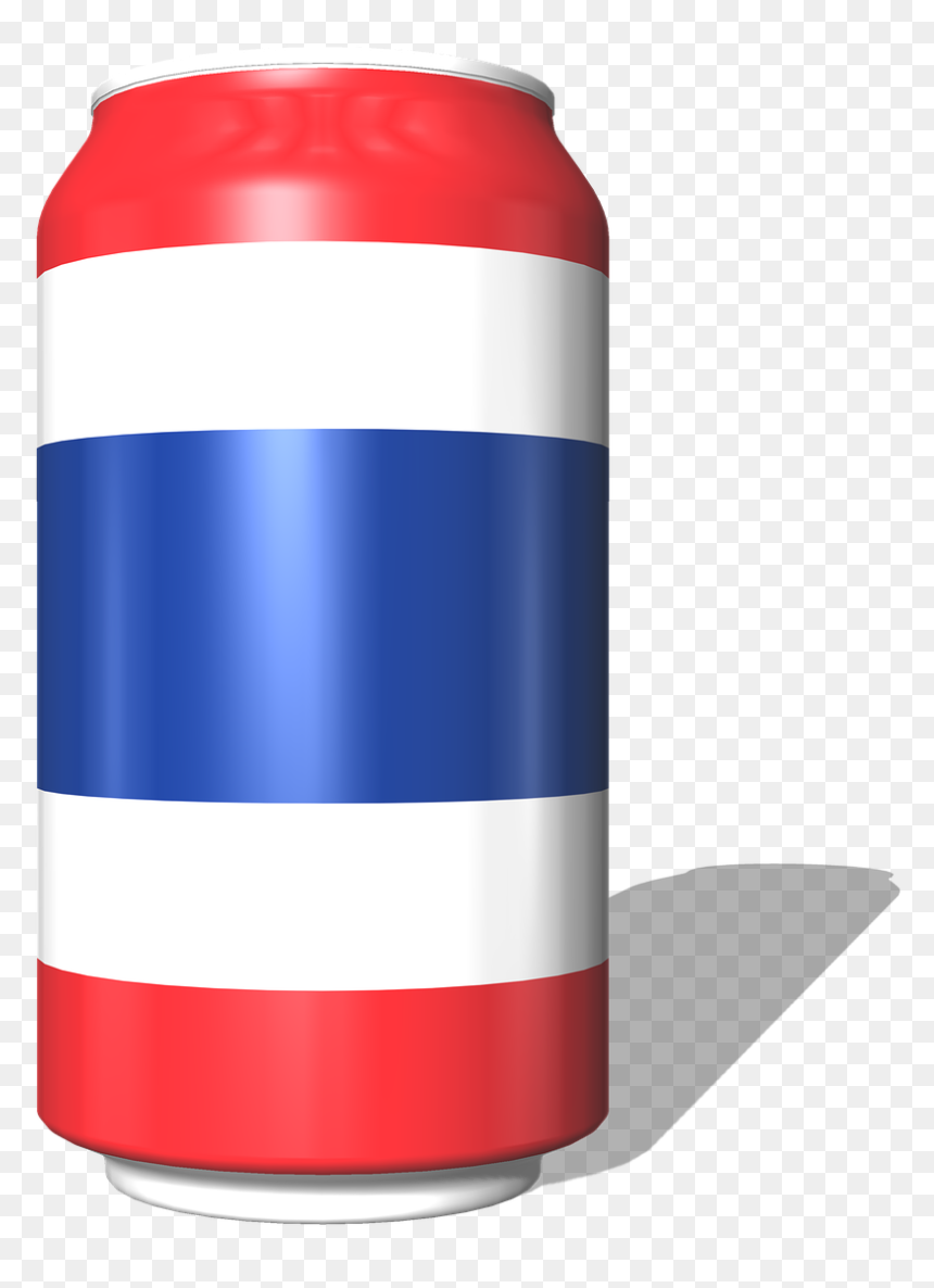 The National Flag Thailand Design - กระป่อง Png, Transparent Png - national flag png