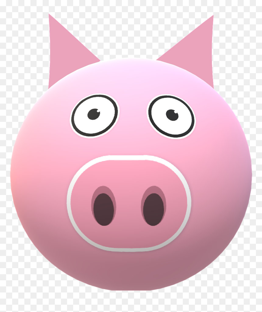 Domestic Pig, HD Png Download - pig nose png