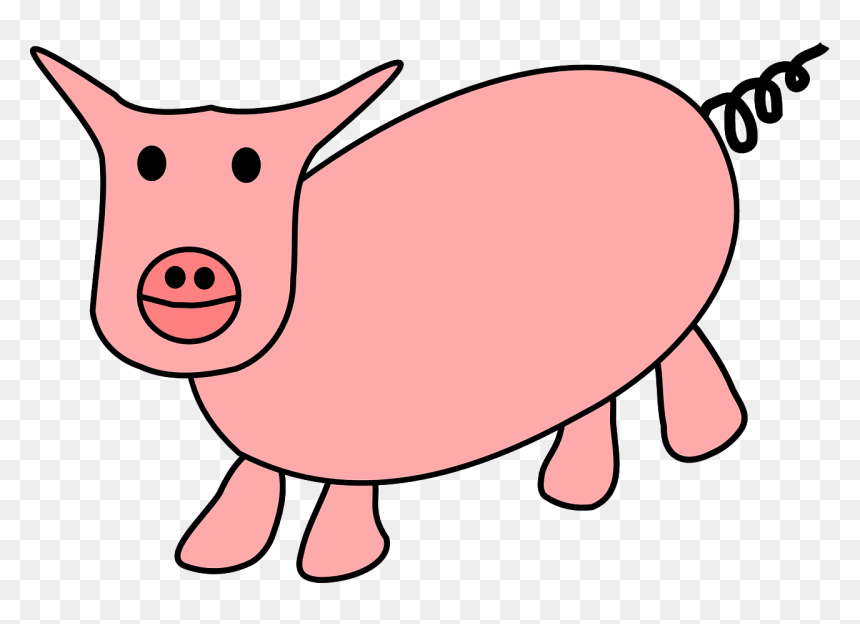 Colita De Cochino, HD Png Download - pig nose png
