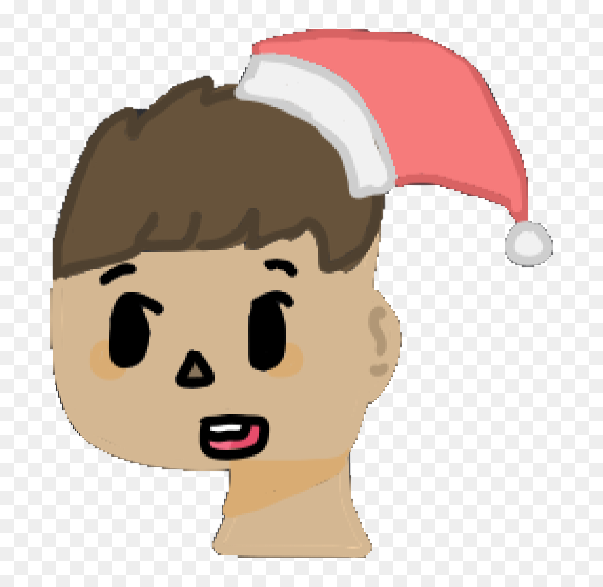 Cartoon, HD Png Download - santa hat and beard png