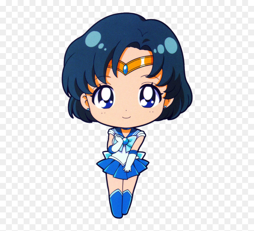 Cartoon, HD Png Download - sailor mercury png