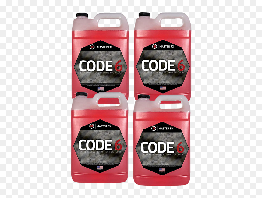 Code 6 Fog Extremely Long Lasting Fog Fluid, HD Png Download - red fog png