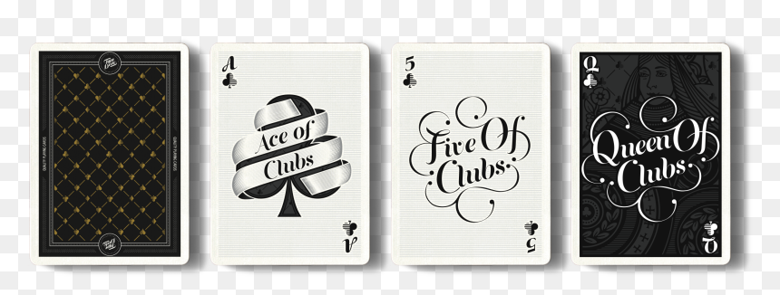 Deck Of Cards Typography, HD Png Download - queen of hearts card png