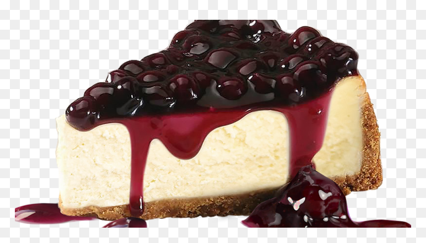 Blueberry Cheesecake, HD Png Download - desserts png