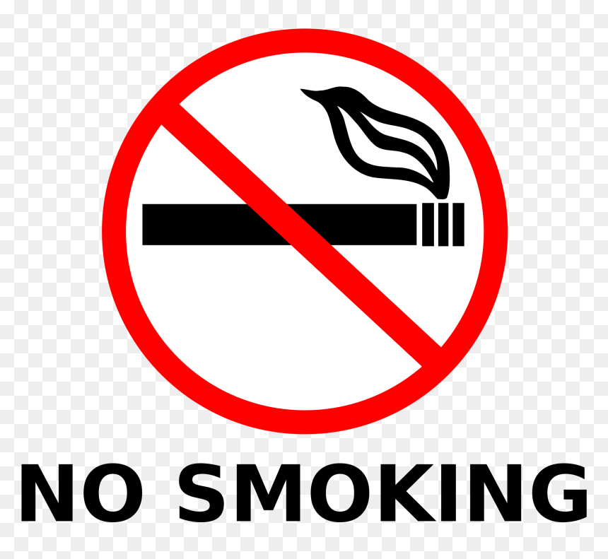 Banned Smoking Sign, HD Png Download - red smoke png transparent