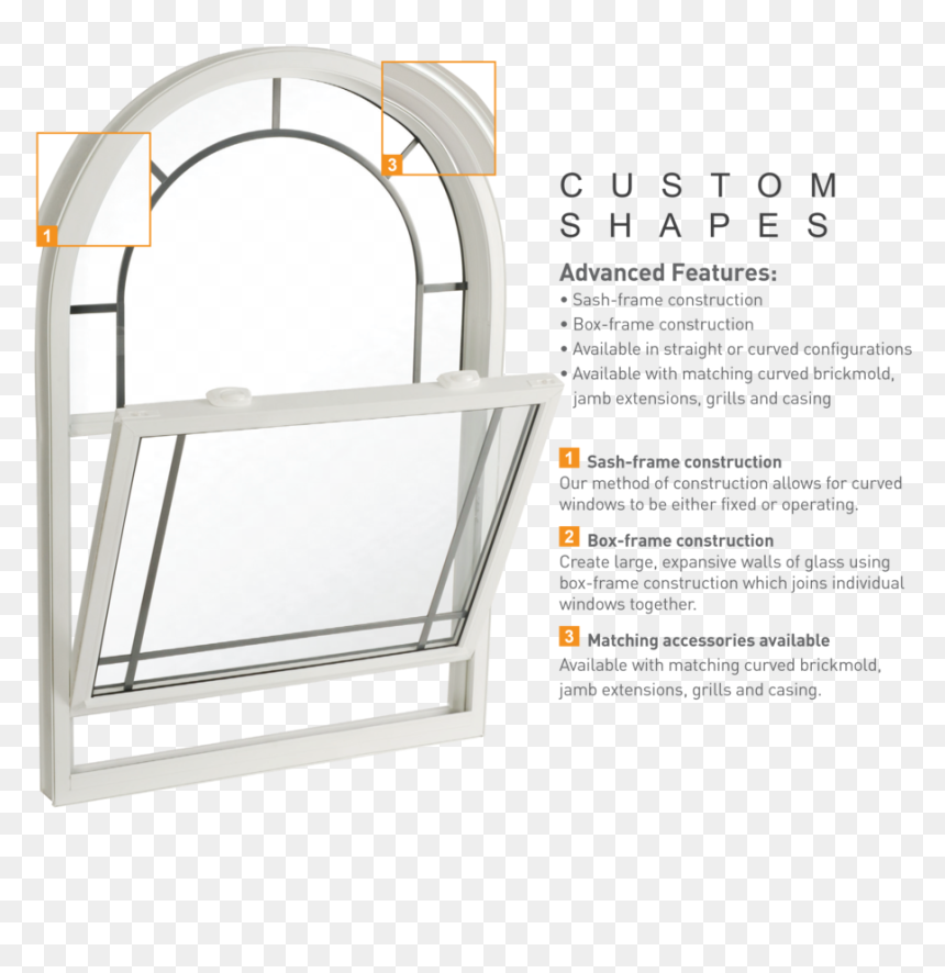 Vinylbilt Windows, HD Png Download - bay window png