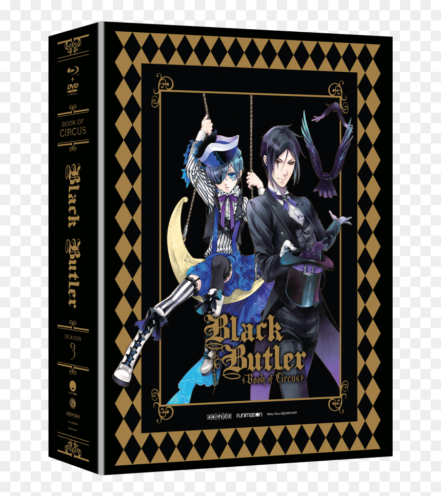 Blu-ray Disc, HD Png Download - black butler png