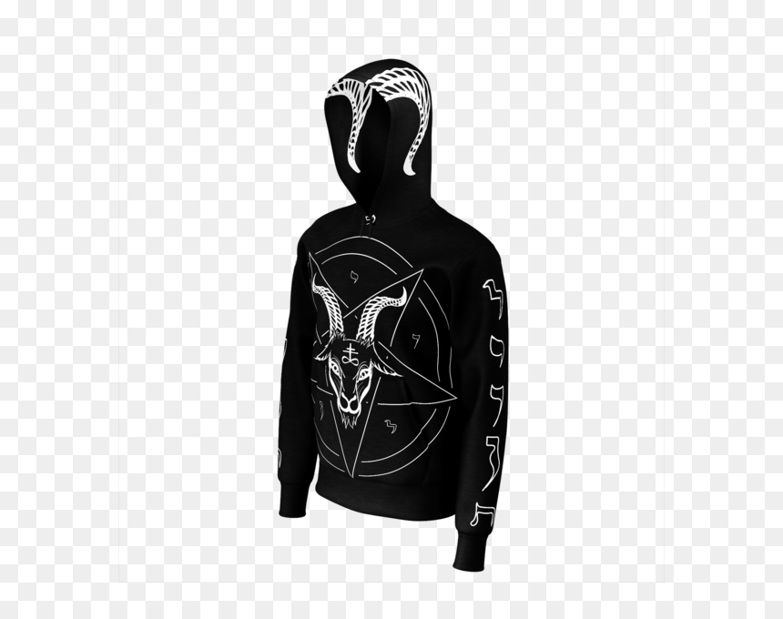 Hoodie, HD Png Download - satanic symbols png