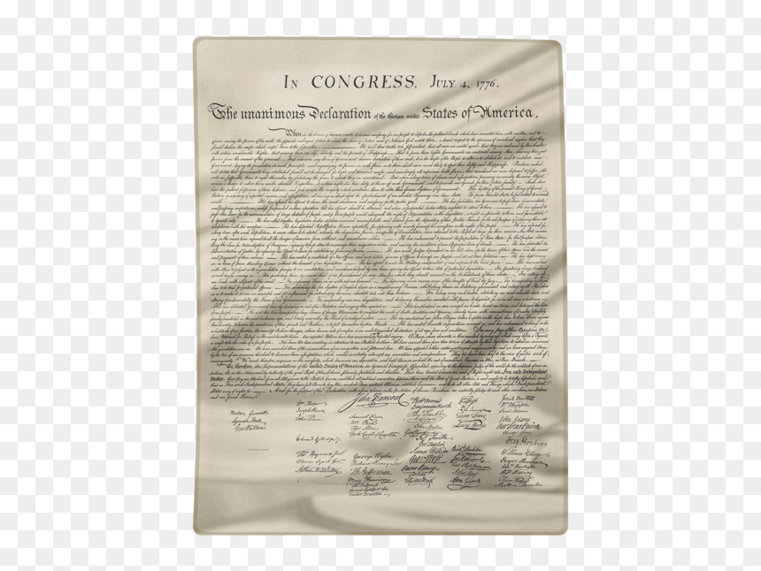 Declaration Of Independence, HD Png Download - declaration of independence png