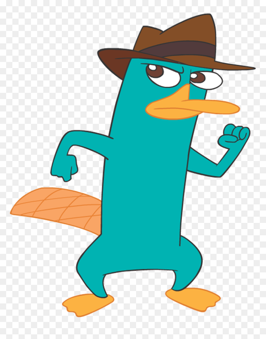Perry Phineas Y Ferb, HD Png Download - perry the platypus png