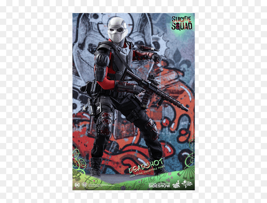Hot Toys Deadshot Show, HD Png Download - deadshot png