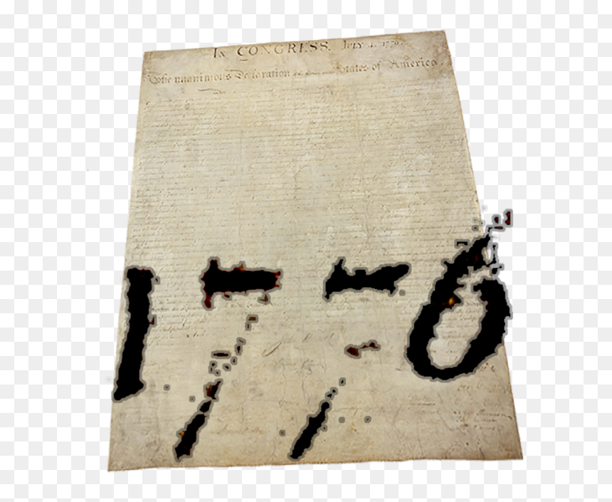 Cross-stitch, HD Png Download - declaration of independence png