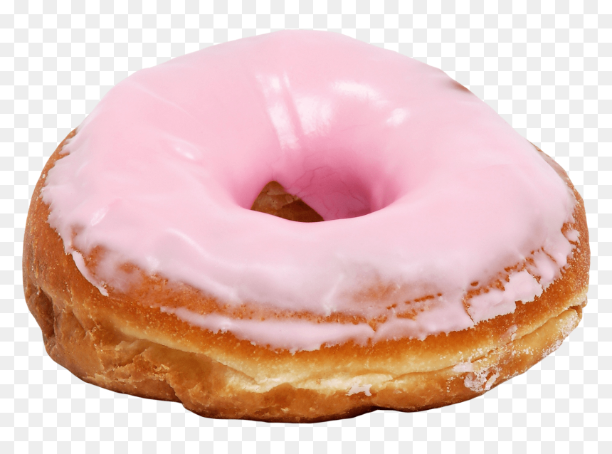 Pink Donut Transparent Background, HD Png Download - doughnuts png