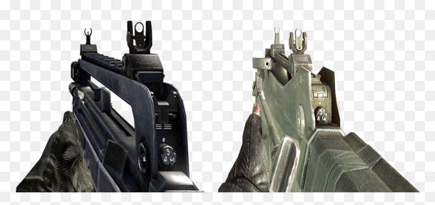 Famas Cod Bo1, HD Png Download - mw2 png