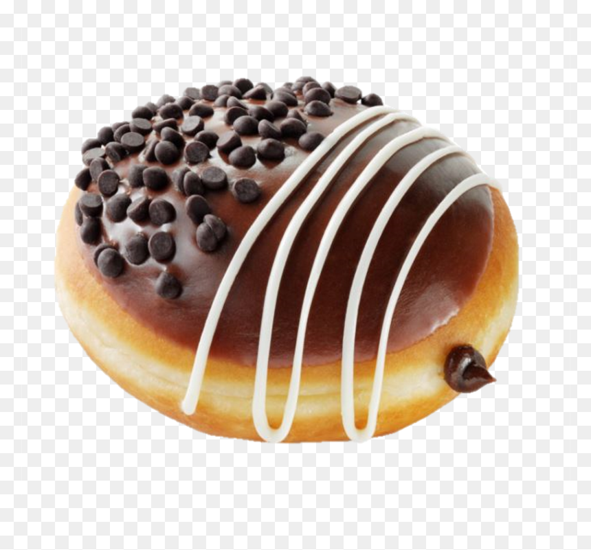 Chocolate Krispy Kreme Doughnuts, HD Png Download - doughnuts png