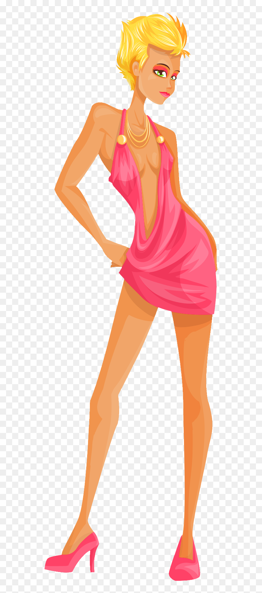 Design Sexy Girl Vector, HD Png Download - sexy girl silhouette png