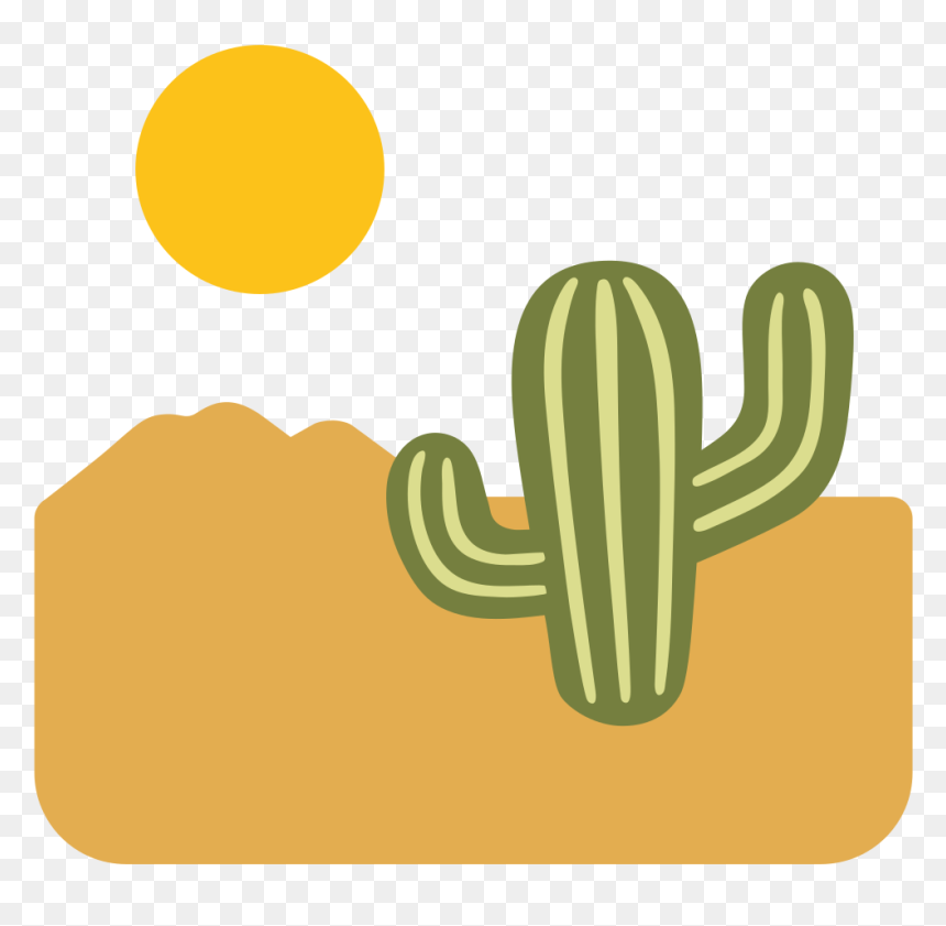 Cactus Emoji Android, HD Png Download - plant emoji png