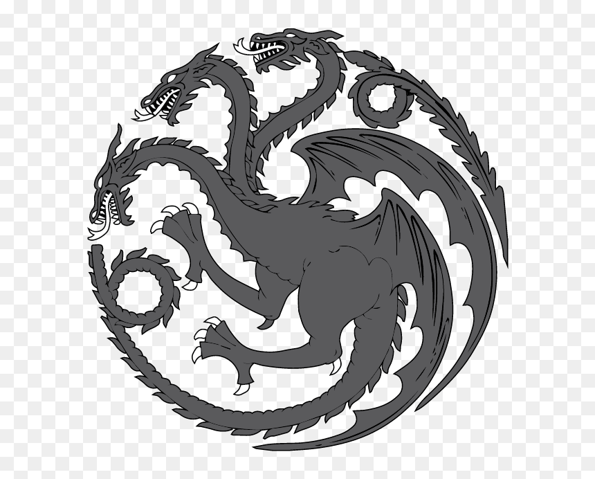 Game Of Thrones Daenerys Symbol, HD Png Download - stark sigil png