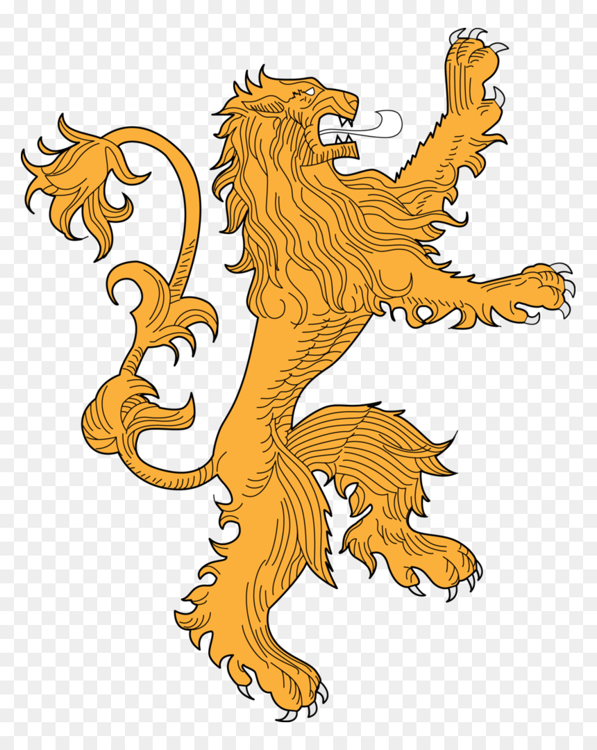Game Of Thrones Lannister Png, Transparent Png - stark sigil png
